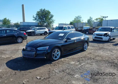 2018 Audi A5 2.0T Premium из США, поврежденный, VIN WAUDNCF52JA052746